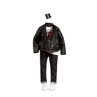 Perfecto en cuir - Black