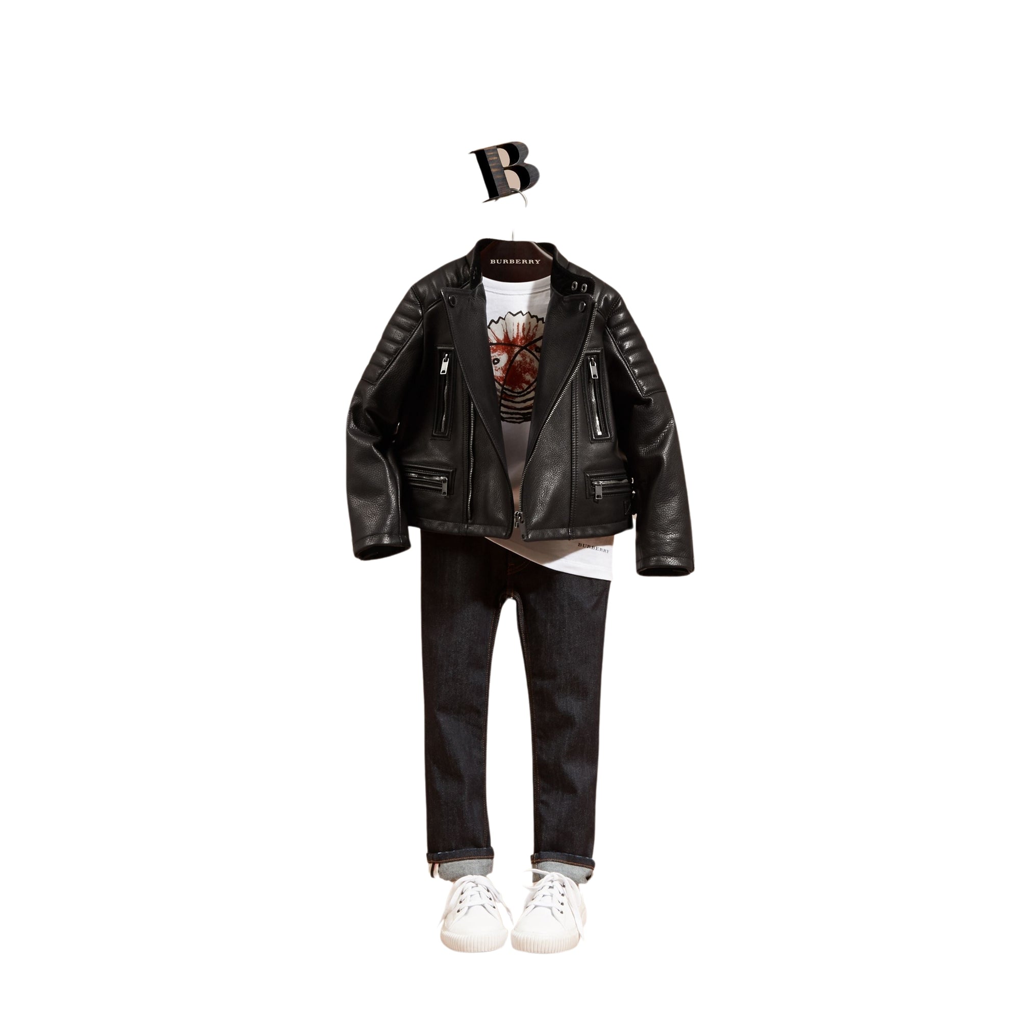 Perfecto en cuir - Black