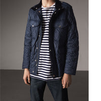 Veste utilitaire matelassée - Navy