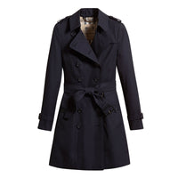 Trench-coat Heritage mi-long The Chelsea - Navy