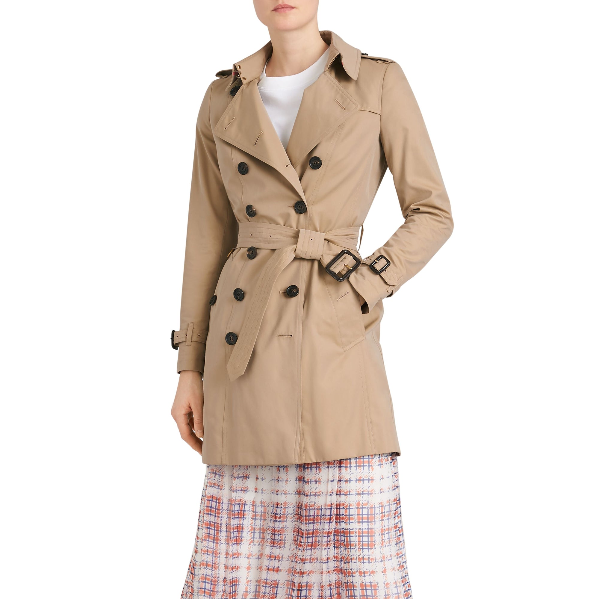 Trench Chelsea mi-long - Honey