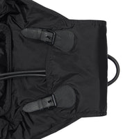 Grand sac The Rucksack en nylon technique et cuir - Black
