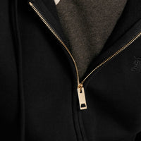 Sweat à capuche motif check - Black