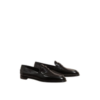 Mocassins en cuir poli - Black