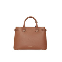 Sac The Small Banner en cuir - Tan