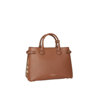 Sac The Small Banner en cuir - Tan
