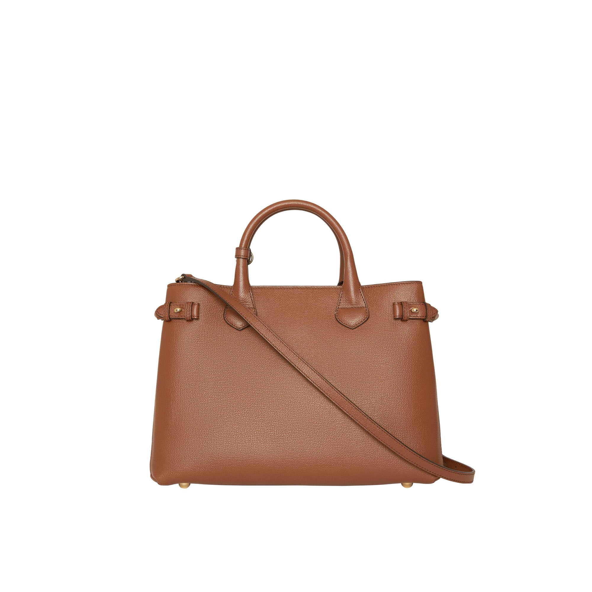 Sac The Small Banner en cuir - Tan