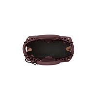 Sac à main The Banner en cuir - Mahogany Red