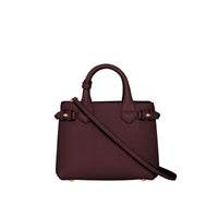 Sac à main The Banner en cuir - Mahogany Red