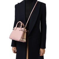 Sac The Baby Banner en cuir - Pale Orchid