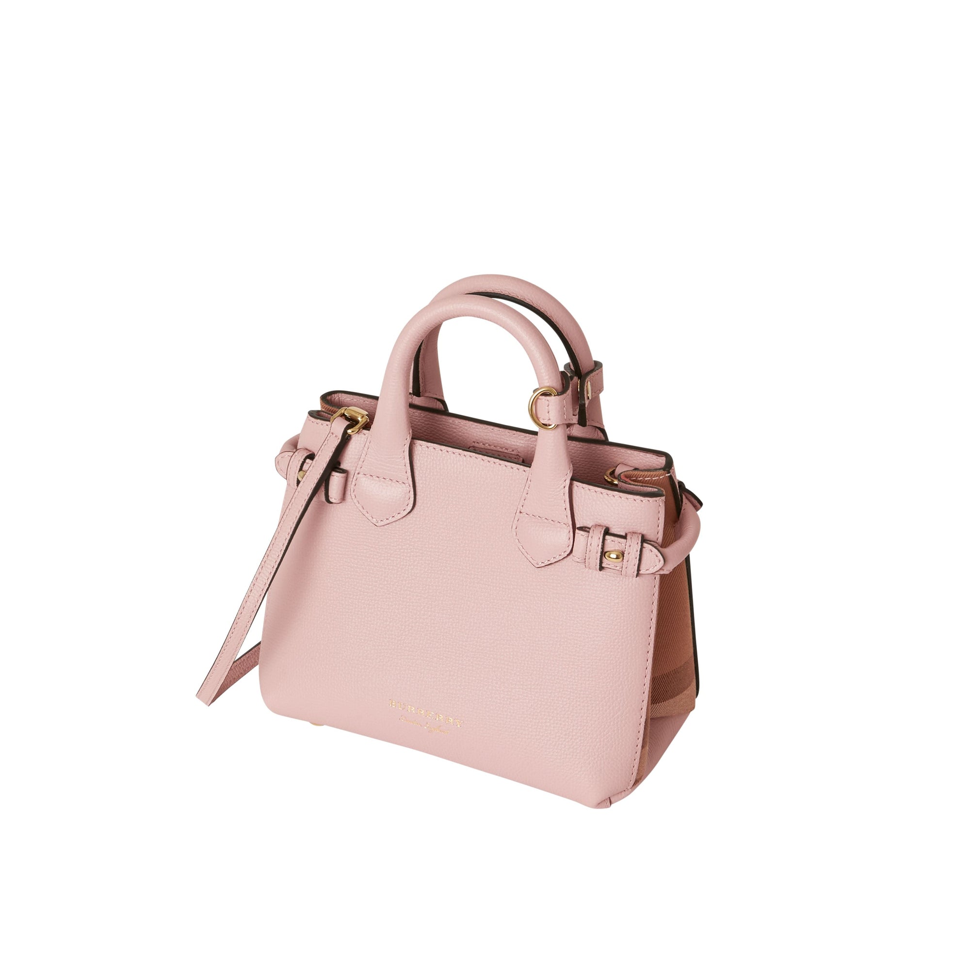 Sac The Baby Banner en cuir - Pale Orchid