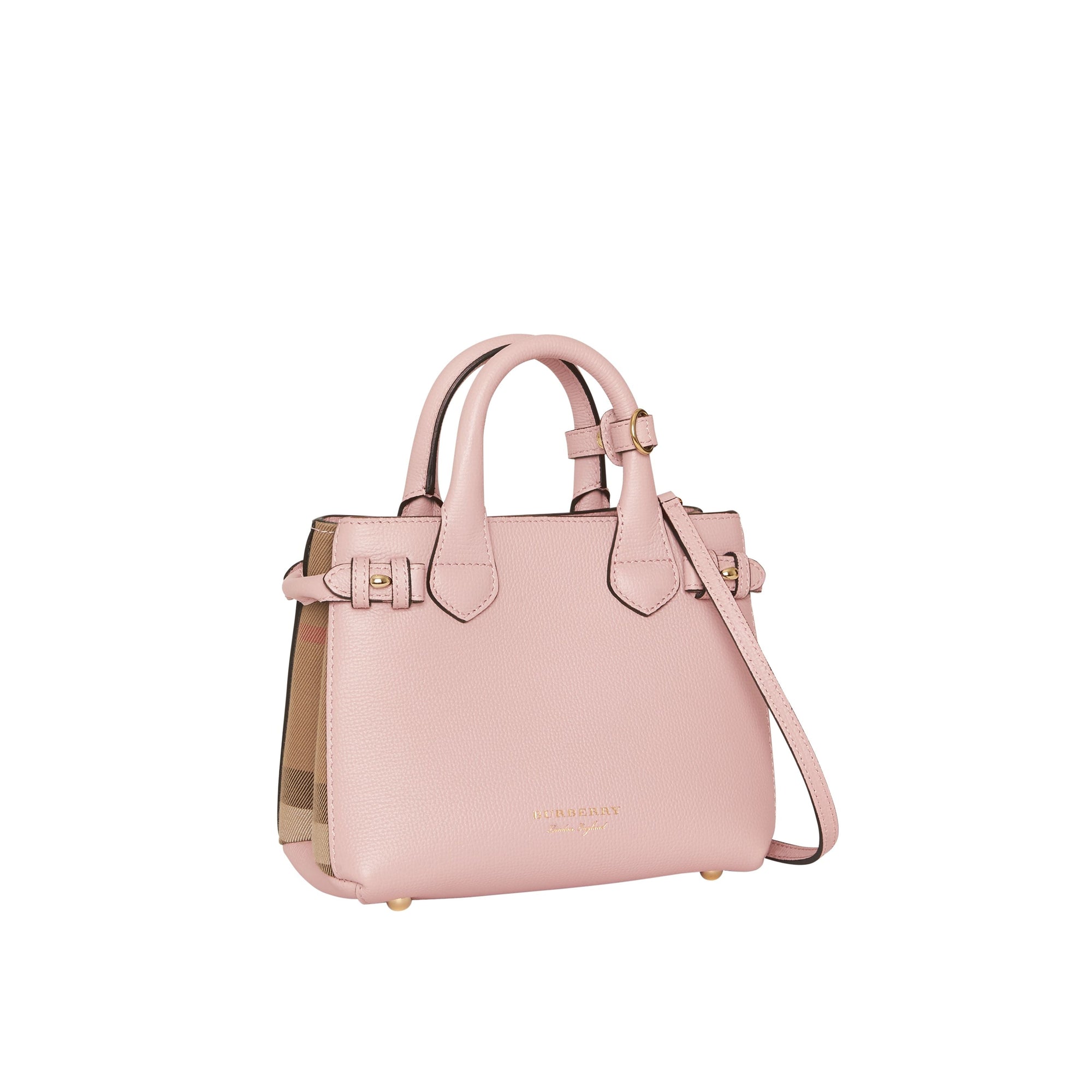 Sac The Baby Banner en cuir - Pale Orchid