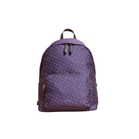 Sac à dos jacquard en soie - Deep Aubergine