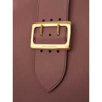 Sac tote The Buckle moyen en cuir grainé - Dusty Pink