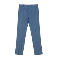 Pantalon ajusté en coton - Stone Blue
