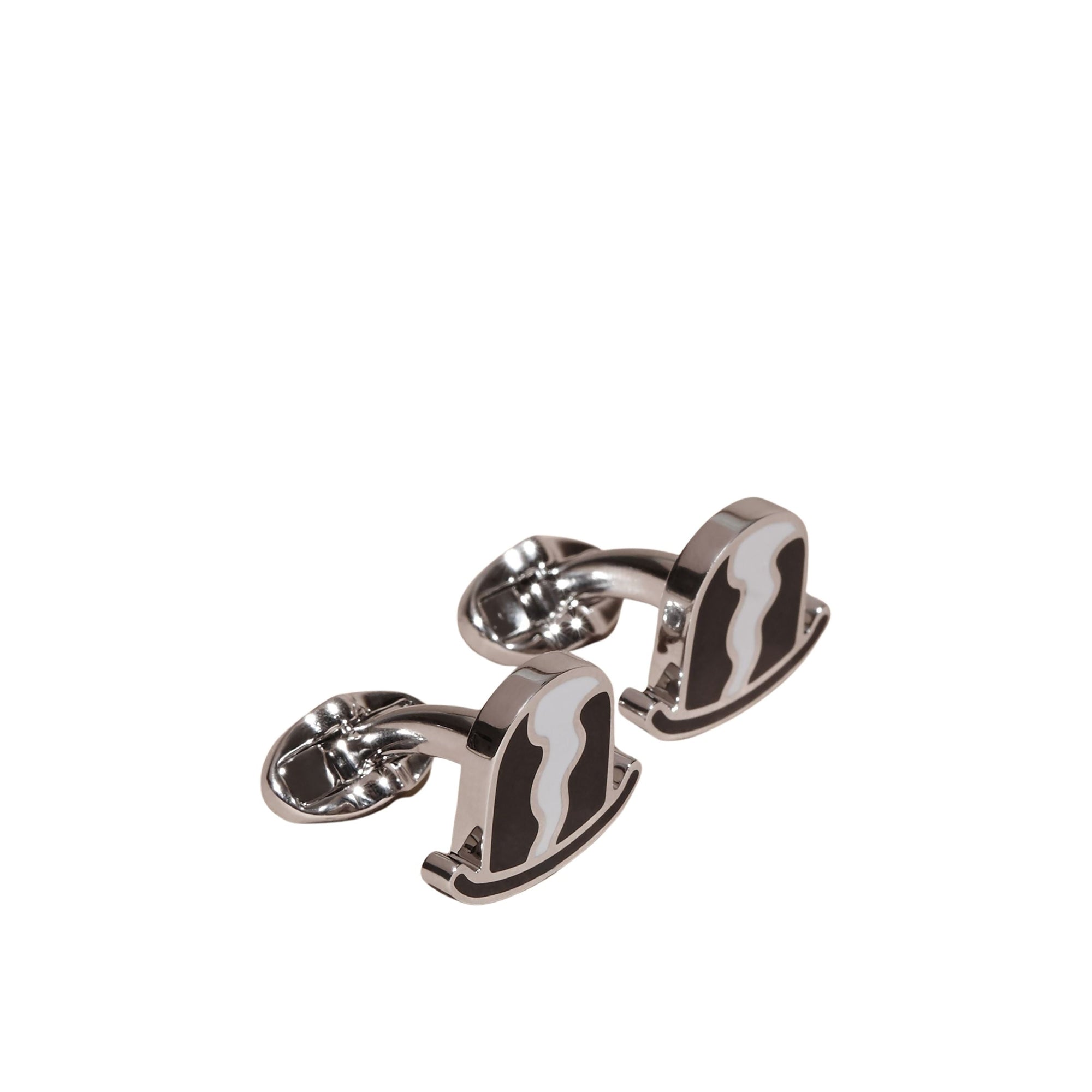 Boutons de manchette Chapeau melon - Silver