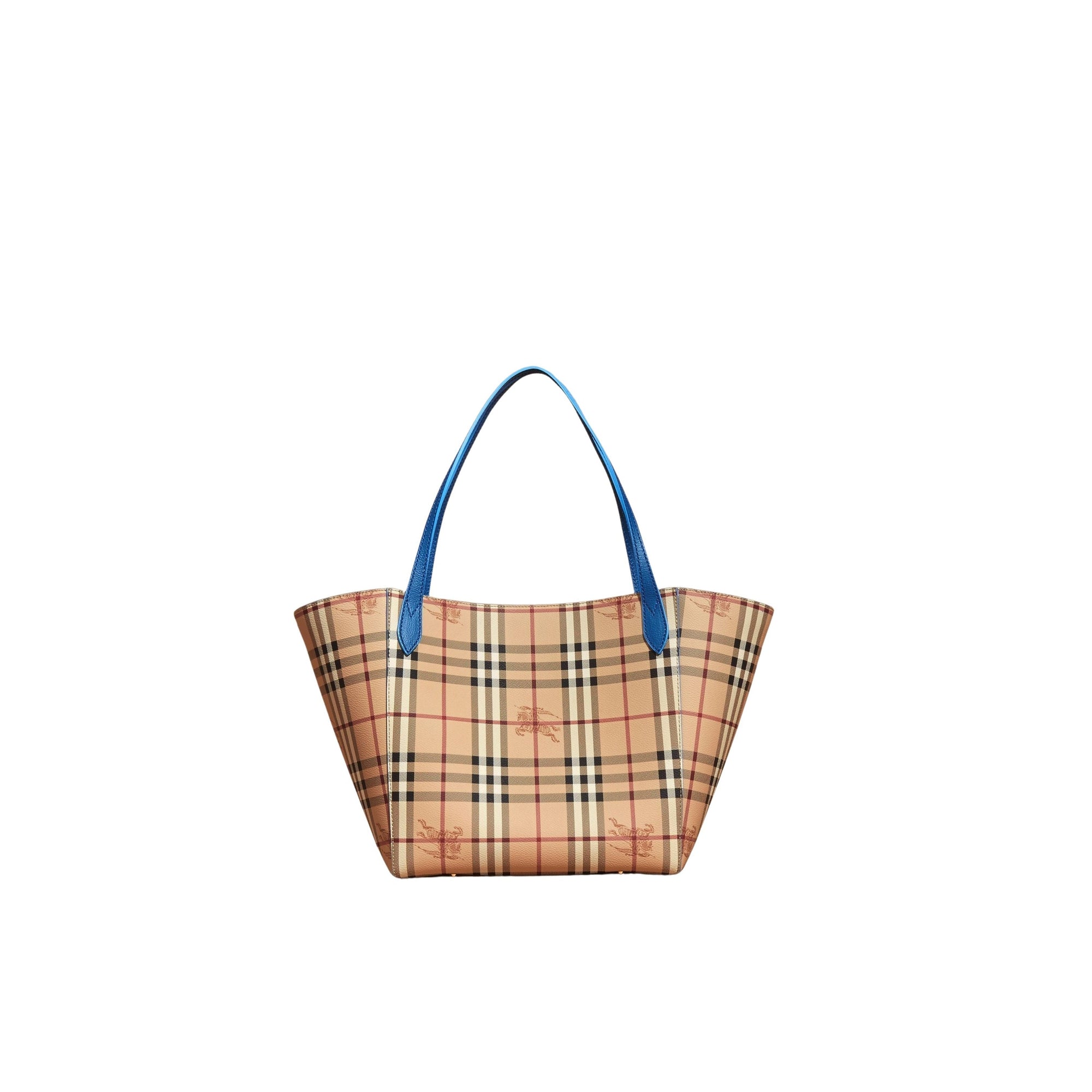 Petit sac The Canter à motif Haymarket check - Mineral Blue