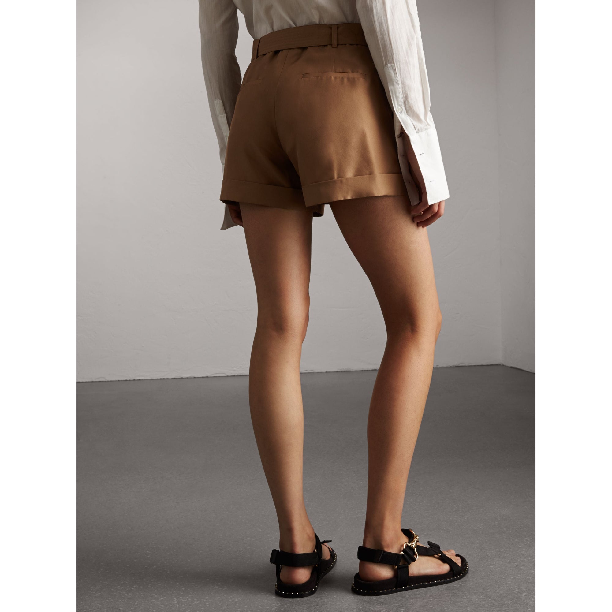 Short ajusté en soie - Sisal