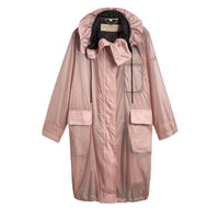 Parka oversize légère avec capuche - Ash Rose