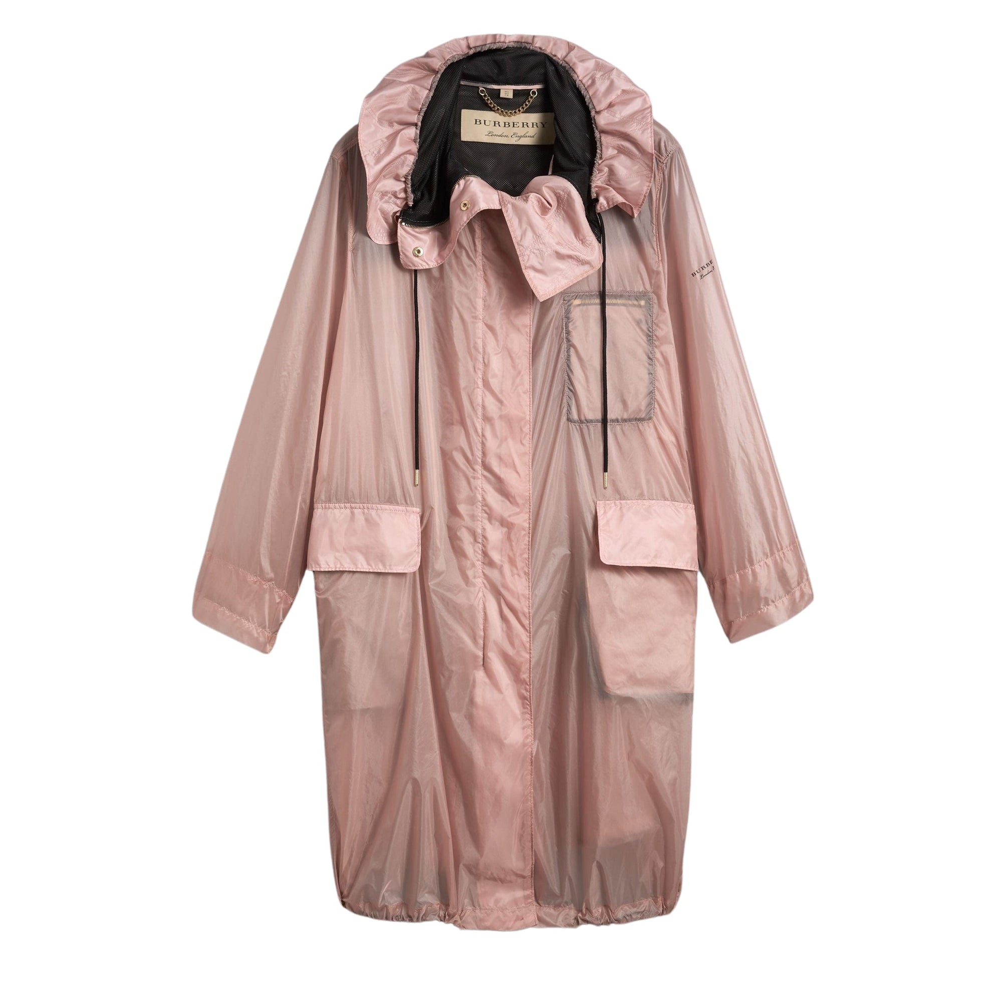 Parka oversize légère avec capuche - Ash Rose