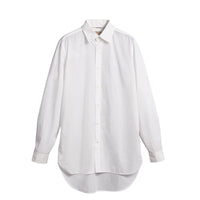 Chemise en popeline de coton - White
