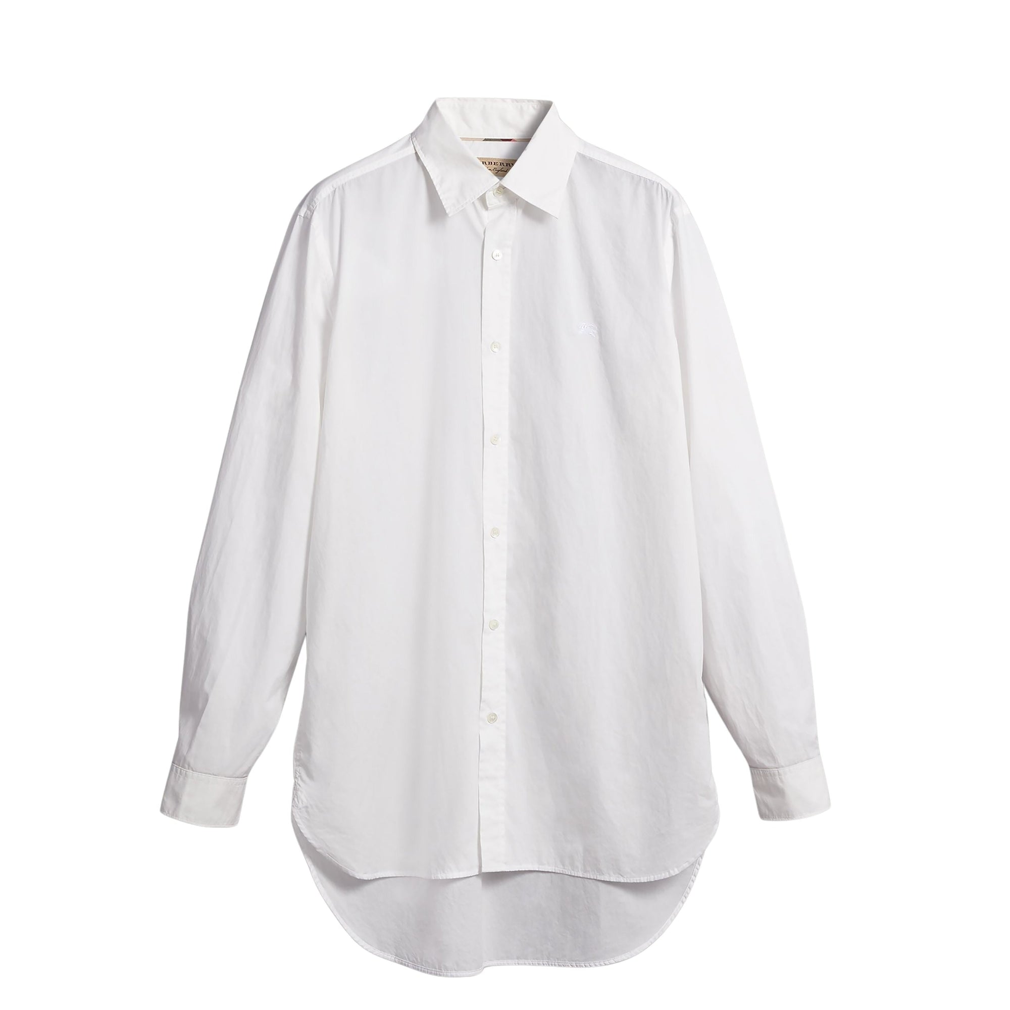 Chemise en popeline de coton - White