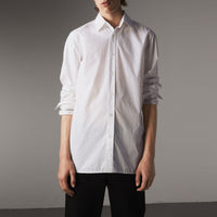 Chemise en popeline de coton - White