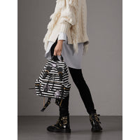Sac The Rucksack medium - Black & White