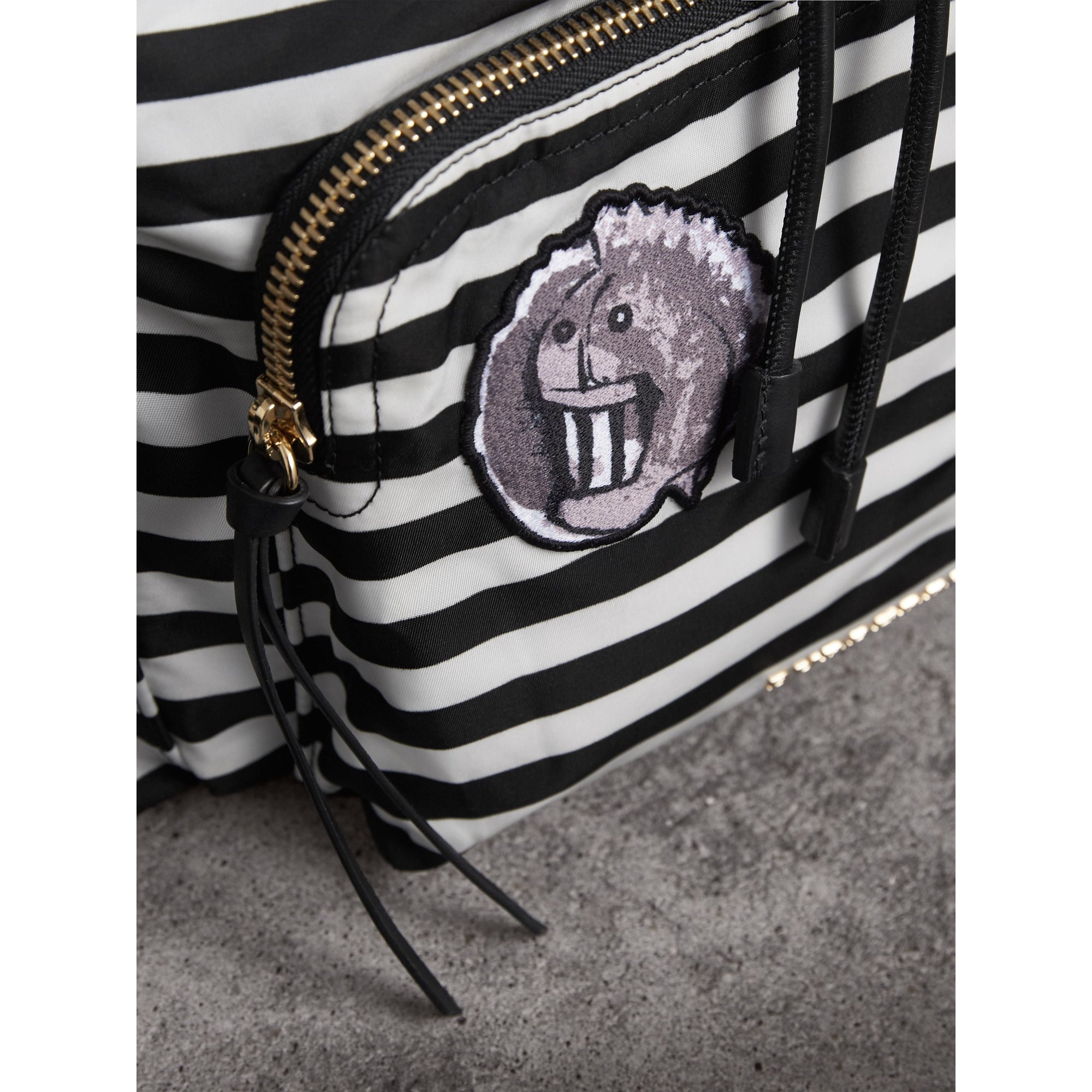 Sac The Rucksack medium - Black & White