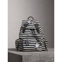 Sac The Rucksack medium - Black & White