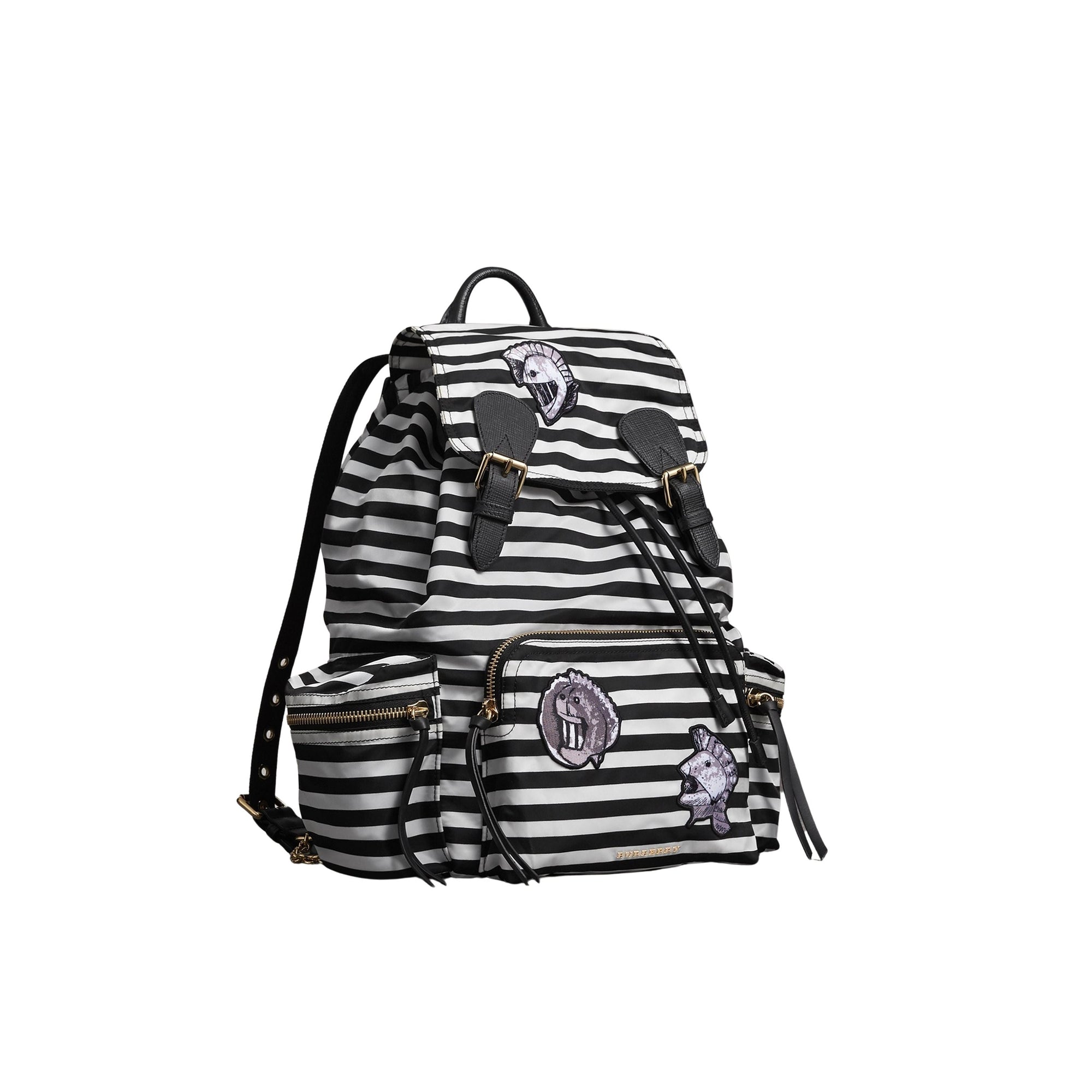 Sac The Rucksack medium - Black & White