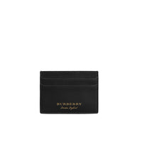 Porte-cartes en cuir trench - Black