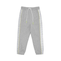 Pantalon de survêtement en coton Monogram - Grey Melange