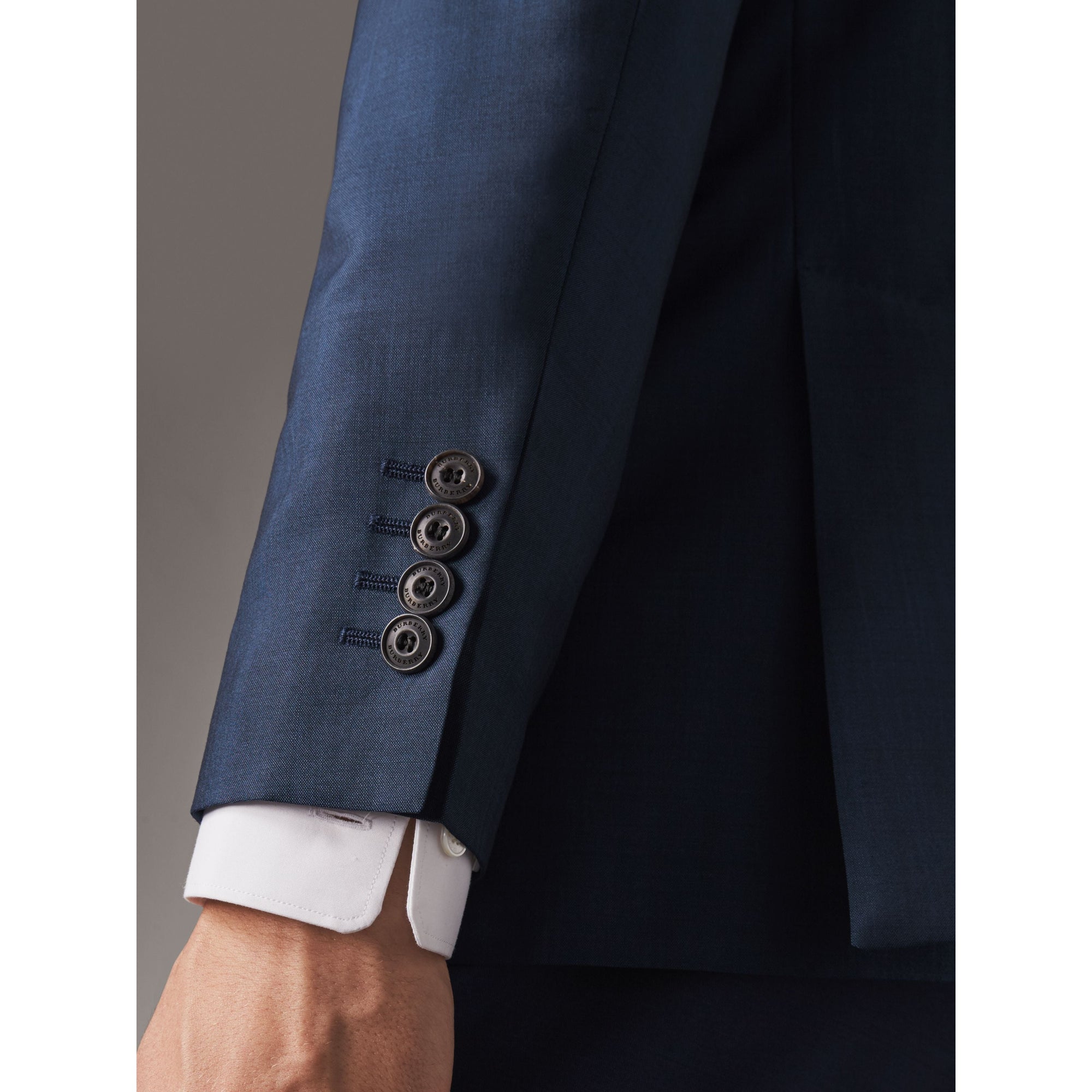Costume de coupe Soho en laine et mohair - Bright Navy