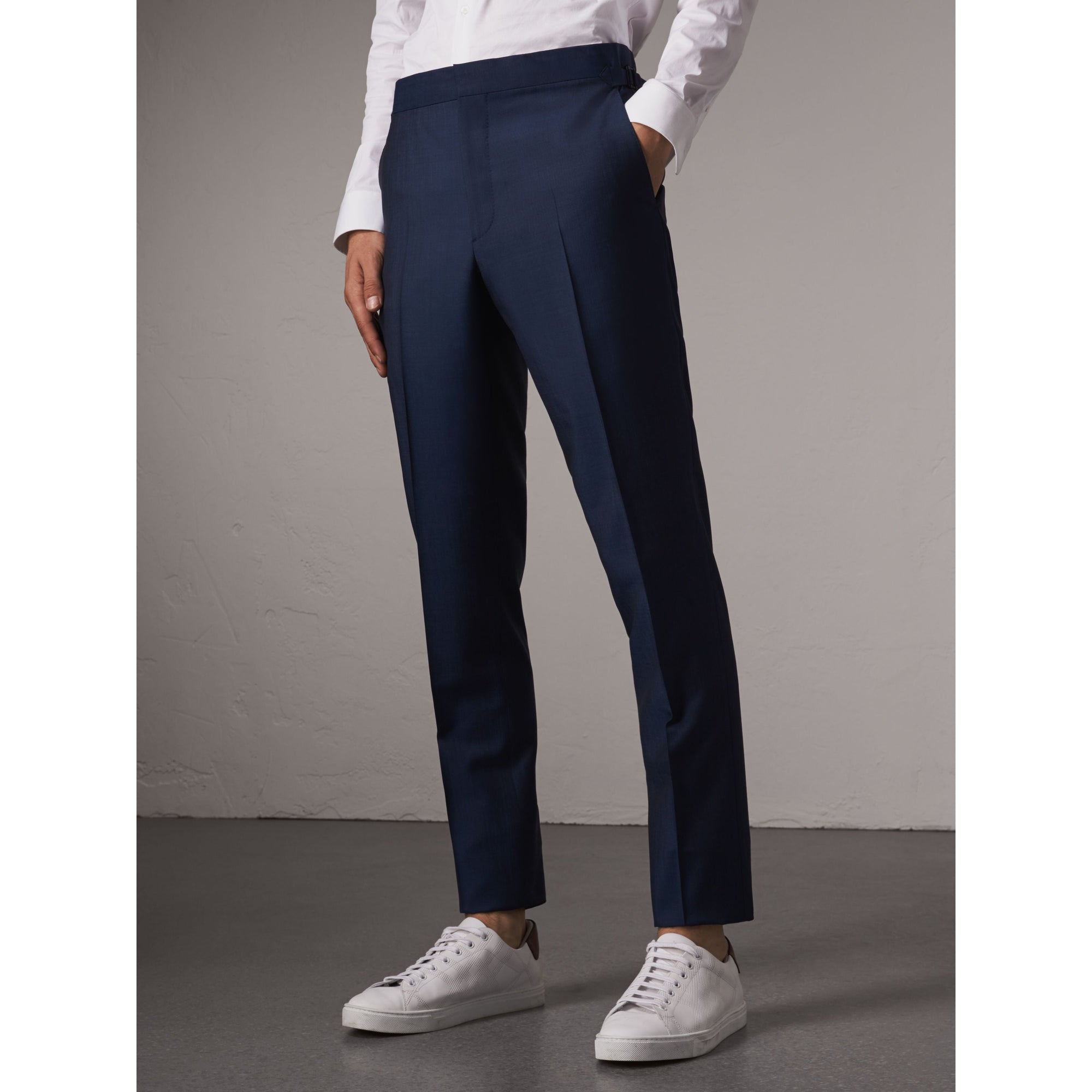 Costume de coupe Soho en laine et mohair - Bright Navy