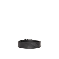 Ceinture à motif London check - Charcoal & Black