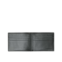 Portefeuille à rabat et motif London check - Charcoal & Black