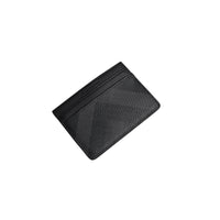 Porte-cartes à motif London check - Charcoal & Black