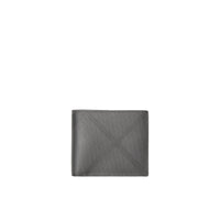 Portefeuille à rabat à motif London check - Charcoal & Black