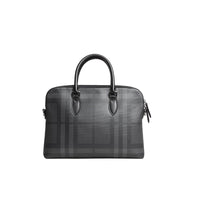 Sac The Barrow fin à motif London Check - Charcoal & Black