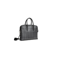 Sac The Barrow fin à motif London Check - Charcoal & Black