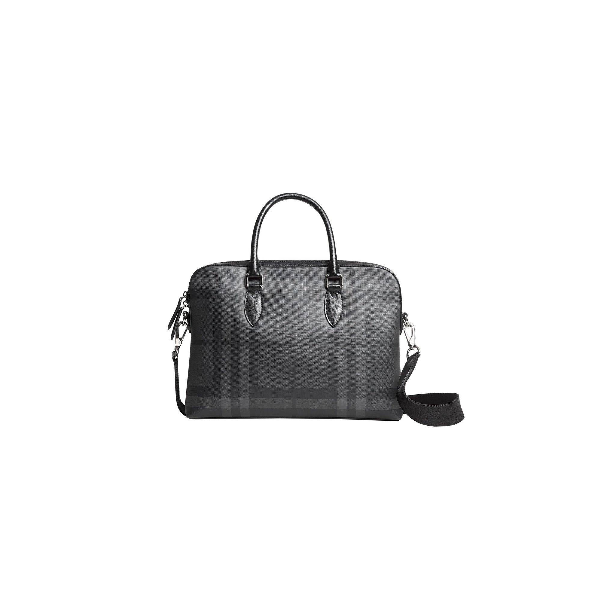 Sac The Barrow fin à motif London Check - Charcoal & Black