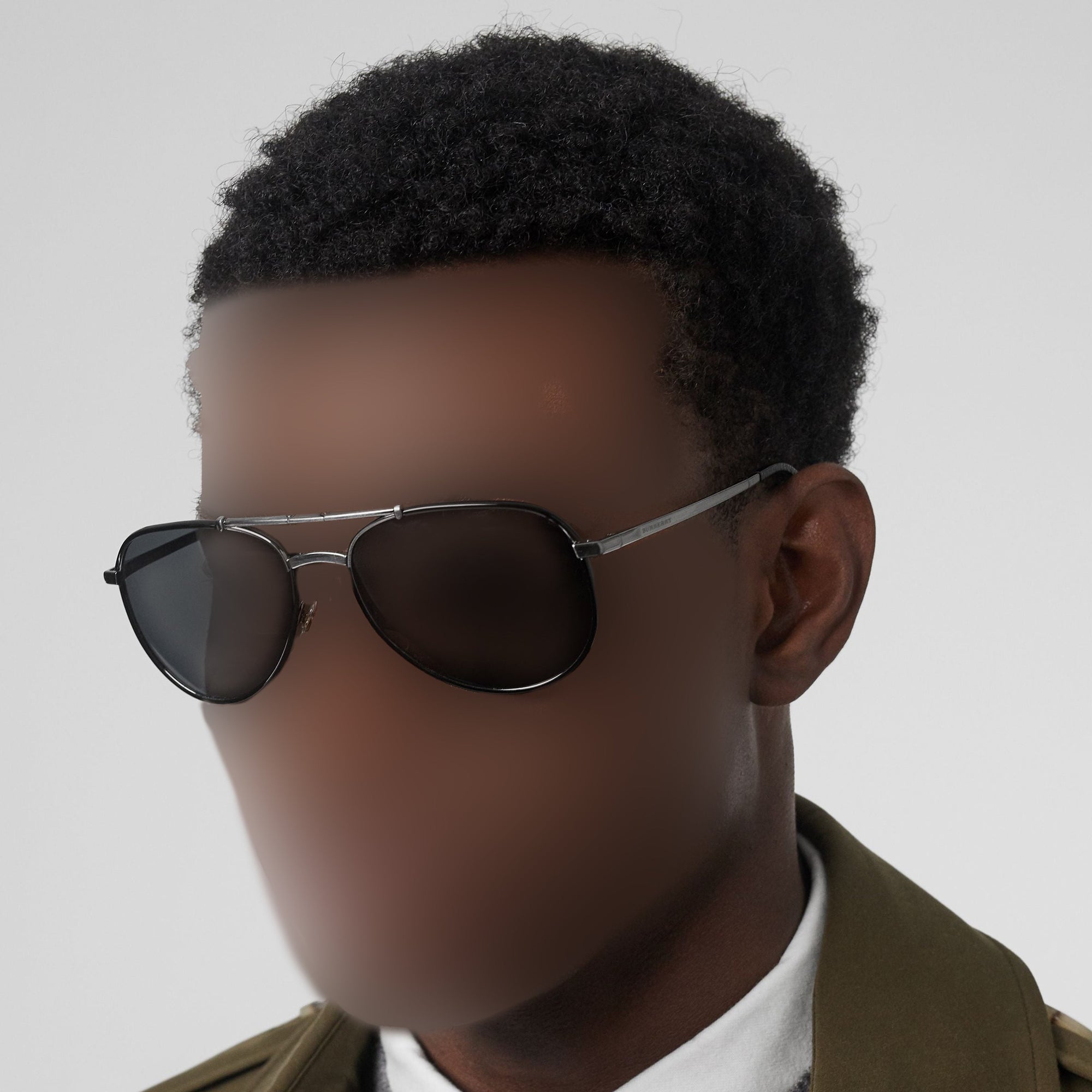 Lunettes de soleil aviateur pliables - Black