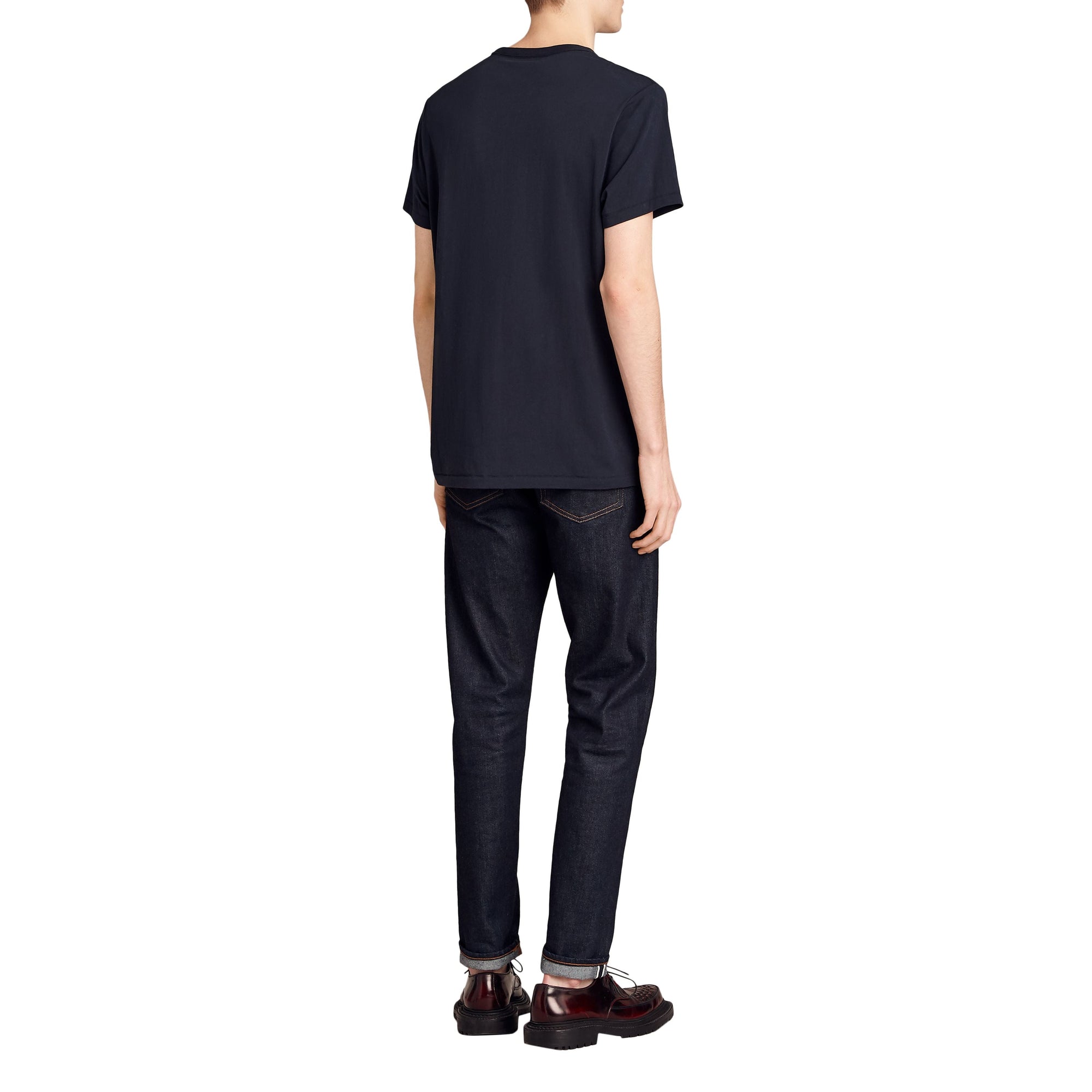 T-shirt en jersey de coton - Navy