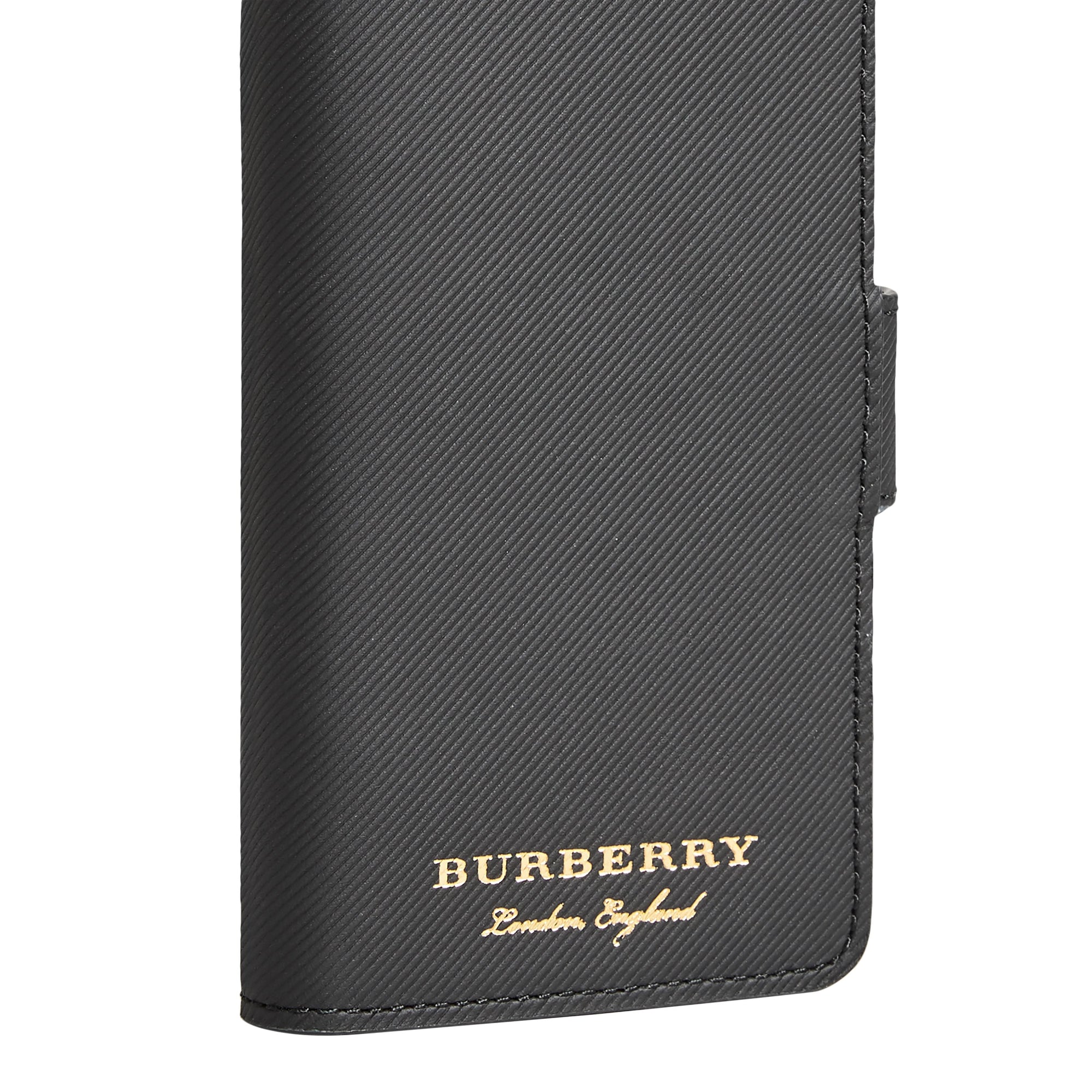Étui pour iPhone 7 en cuir - Black