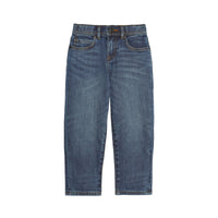 Jean décontracté en denim stretch - Mid Indigo
