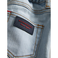 Jean stretch de coupe décontractée - Light Blue