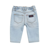 Jean stretch de coupe décontractée - Light Blue