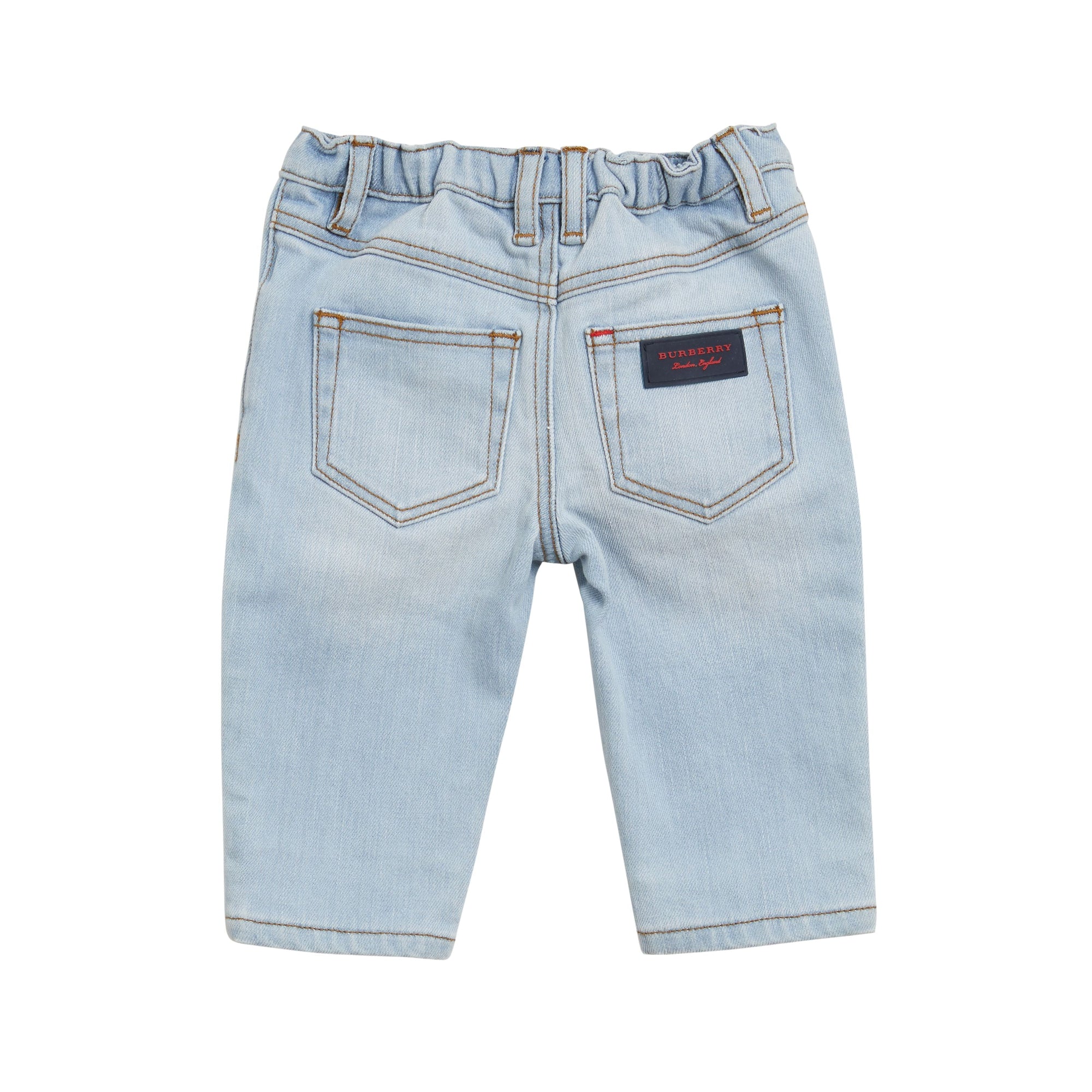 Jean stretch de coupe décontractée - Light Blue