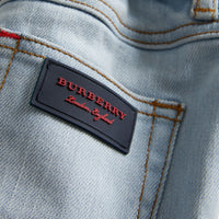 Jean stretch de coupe décontractée - Light Blue